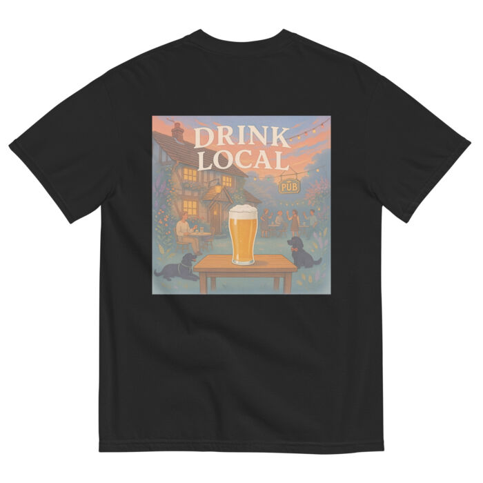 Unisex garment-dyed heavyweight t-shirt