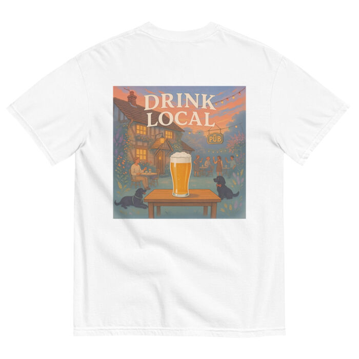 Unisex garment-dyed heavyweight t-shirt - Image 4