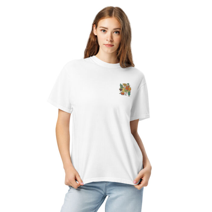 Unisex garment-dyed heavyweight t-shirt - Image 4
