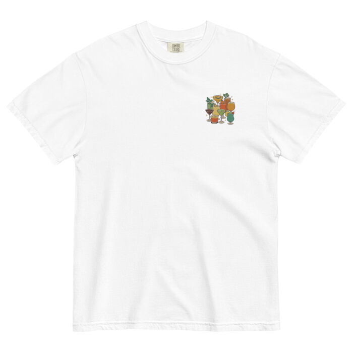 Unisex garment-dyed heavyweight t-shirt