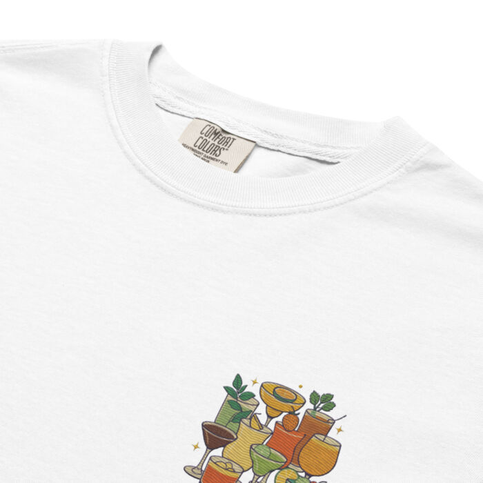 Unisex garment-dyed heavyweight t-shirt - Image 6