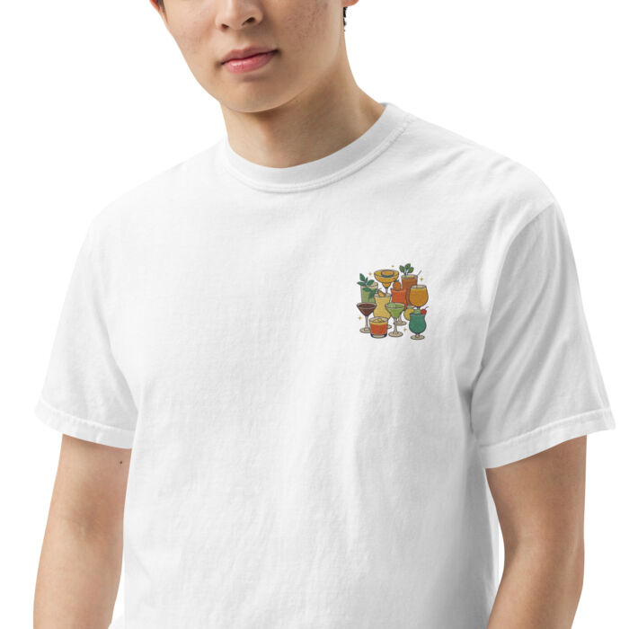 Unisex garment-dyed heavyweight t-shirt - Image 9