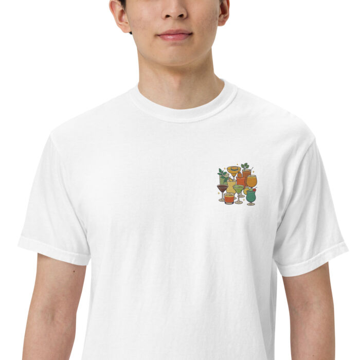 Unisex garment-dyed heavyweight t-shirt - Image 10